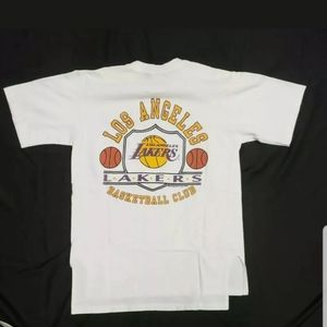 Vtg 1988 80s Los Angeles LA Lakers Shirt Nutmeg